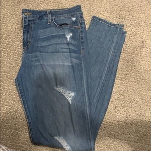 Joe’s skinny distressed jeans